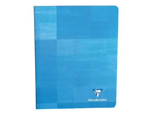 Schrift Clairefontaine 170x220mm schoonschrijven 64 pag 90gr assorti