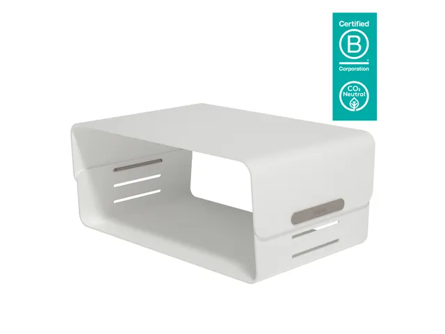 Dataflex Monitorverhoger Addit Bento Verstelbaar Wit