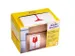 Waarschuwings etiket Avery 'Fragile' op rol in dispenser 74x100mm