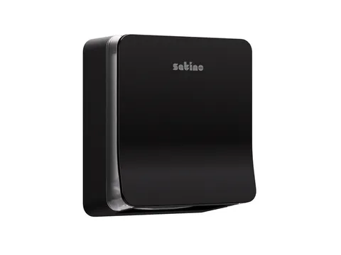 Handdoekdispenser Satino PT3 Hyginity S zwart 333403