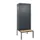PBM-locker met bank,HxBxD 2120x800x815mm,2vak,vak B 400mm,cil.-slot
