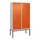 locker voor scheiding van kleding,HxBxD 2120x1200x500mm,4vak