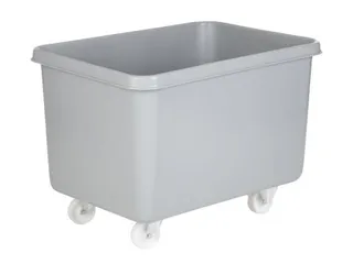 Mobiele Opslagbak Hoekig Pe Hxbxd 711x991x686mm 340 Liter Grijs - 1