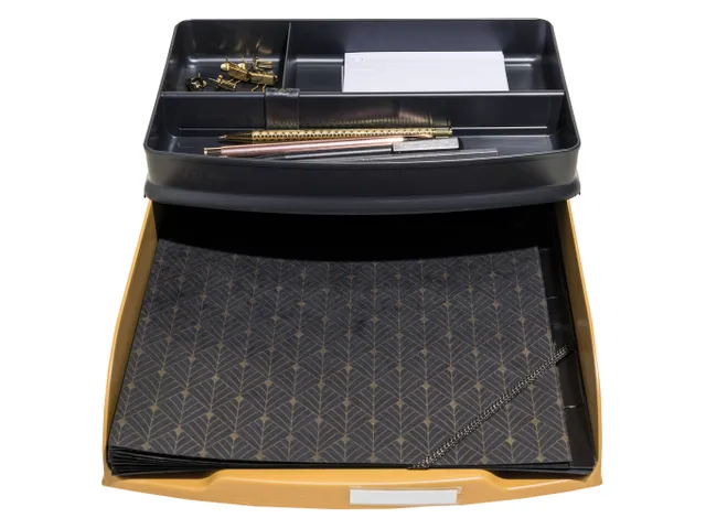 Brievenbak A4 Combo Styli Neo Deco Koperachtig Goud