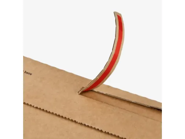 Verzendenvelop 185x270 Bruin