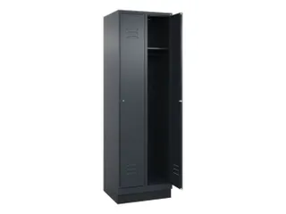 locker,HxBxD 1950x600x500mm,2vak,vak B 300mm,cil.-slot,sokkel - 1