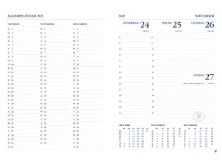 Agenda 2027 Ryam Weekplan Plus Mundior groot letter 7dagen/2pagina's a - 9