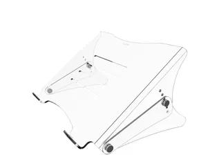 Laptopstandaard Ergo HV Acryl - 3