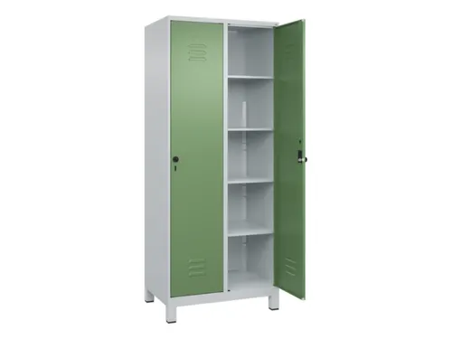 wasgoedverdeelkast,HxBxD 1950x800x500mm,vak B 400mm,draaigrendel