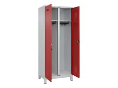 locker voor scheiding van kleding,HxBxD 1950x800x500mm,2vak