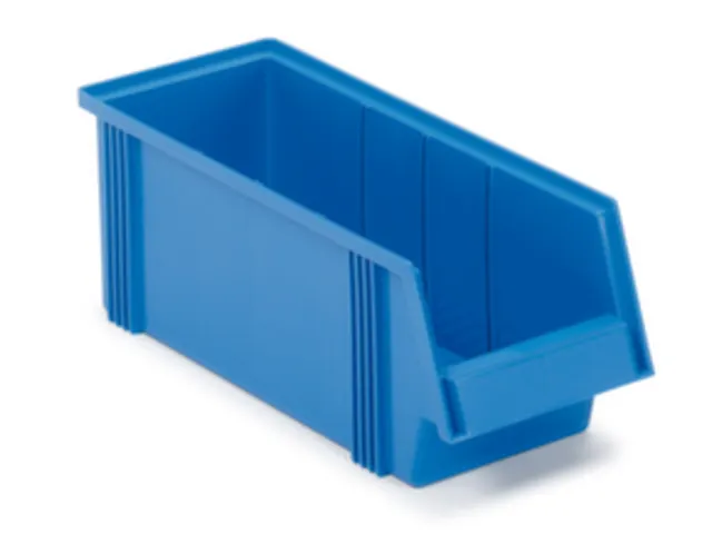 magazijnbak,HxBxD 156x186x500mm,9,6l,PP,blauw