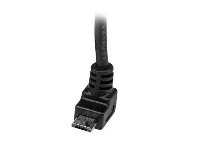 2m micro USB-kabel A-naar-micro-B met opwaartse hoek