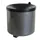 Veiligheidswandasbak 2.4 liter 145x150mm Kantelbaar Grafiet