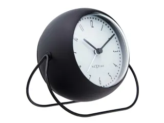 Wekker NeXtime Bubble alarm clock 11x8cm zwart metaal - 3