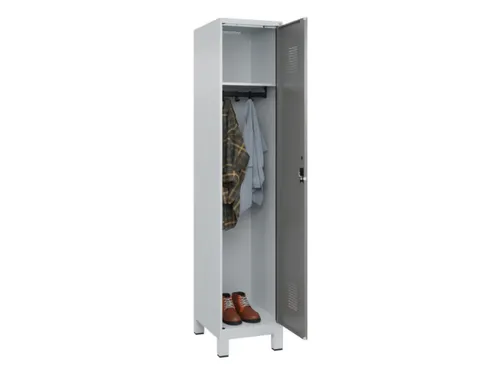 locker,HxBxD 1950x400x500mm,1vak,vak B 400mm,cil.-slot,voeten