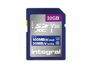 Geheugenkaart Integral SDHC-XC 32GB High Speed - 2