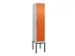 locker voor scheiding van kleding,HxBxD 2120x400x500mm,1vak
