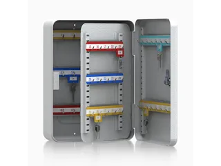 Sleutelkast Sln 65 Sleutels Cilinderslot grijs - 1