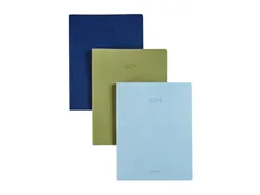 Agenda 2027 Brepols Timing Colora 7dagen/2pag taupe, roze, donkerblauw