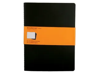 Schrift Moleskine Lijn Xl Zwart 190x250mm - 1