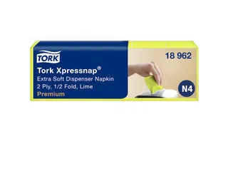 Tork 18962 Xpressnap Extra Zachte dispenserservet limoen - 1