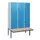 Dubbeldekse dekenkist,HxBxD 1950x1200x815mm,3x2vak.,vak B 400mm
