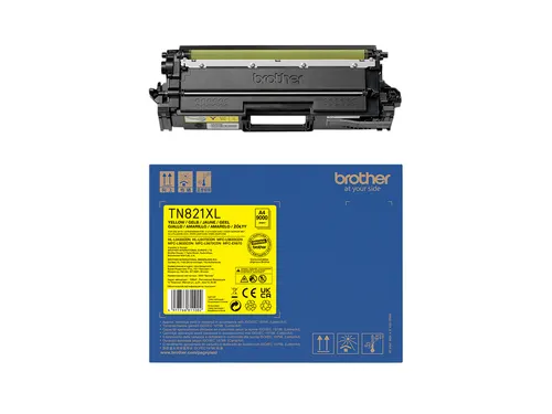 Toner Brother TN-821XLY geel