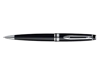 Balpen Waterman Expert Matt Black CT Medium Blauwe inkt - 1