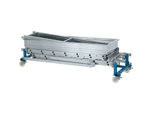 Vouwsteiger Aluminium H 5.60m Steigerafmetingen Hxbxl 4.64x2.30x2.85m