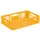 Euronorm Stapelkrat Pe 150x600x400mm 27liter Open Geel
