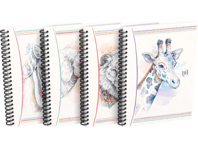 spiraalschrift, A5, 120 bladzijden, gelijnd