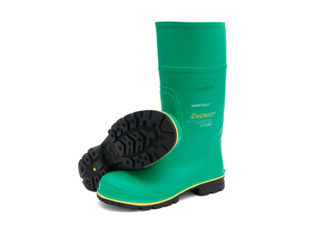 Hazmax Foot protection S5 veiligheidslaarzen, groen, maat 50, per paar