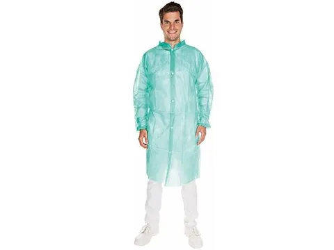 Hygonorm 27407 Bezoekersjas maat XL groen doos à 100 stuks