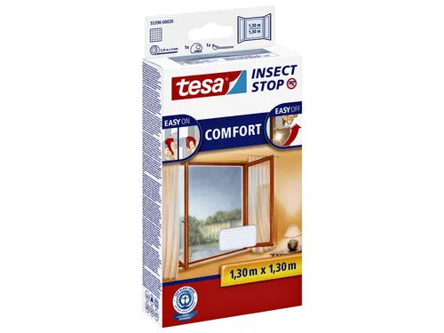 Insectenhor tesa Insect Stop COMFORT raam 1,3x1,3m wit