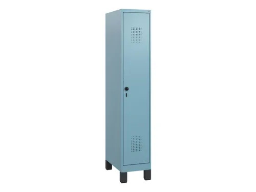 schoollocker,HxBxD 1630x300x500mm,1vak,vak B 300mm,draaigrendel,voeten