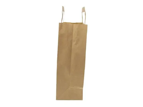 Papieren zak Kraft met Handvat 28x22cm 70 Gram 250 Stuks