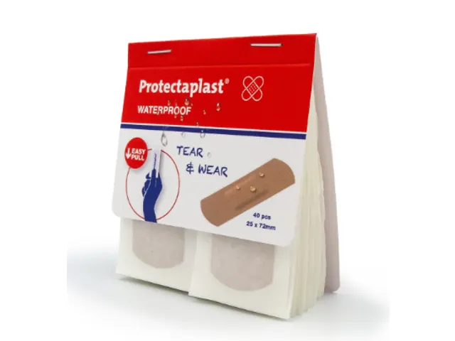 Tear & Wear Waterproof Easy-Pull 25x72mm 5 x 40 stuks