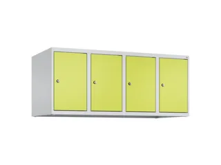 opzetkast,v. locker,4vak.,vak B 300mm,HxBxD 500x1200x500mm - 2