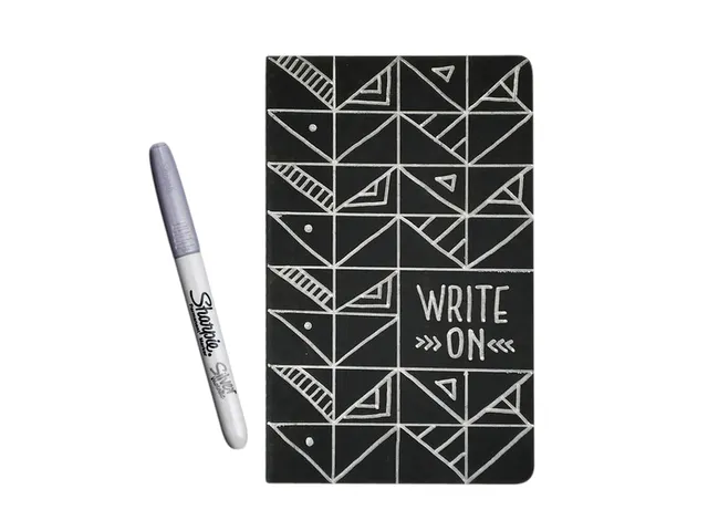 Viltstift Sharpie Fijne punt rond 0.9mm Metallic Goud op blister