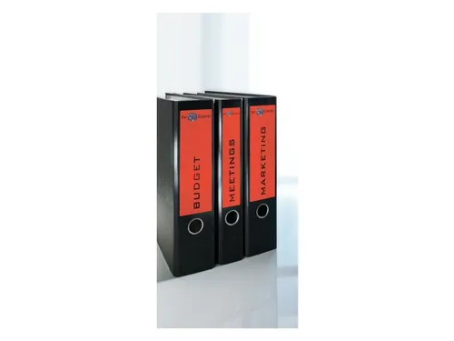 Rugetiket Avery Zweckform smal 38x192mm zelfklevend rood L4762-20