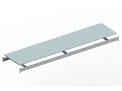 Tablette Avec Panneau En Acier P. Rayonnage Grande Largeur