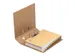 Ordner Oxford Touareg A4 80mm karton naturel/wit