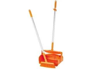 Vikan Hygiene combinatieset stofblik 350mm Oranje 840mm - 1