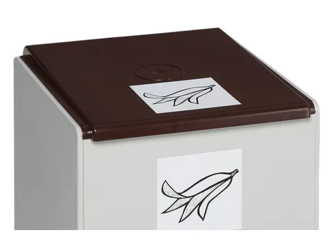 Deksel Voor Afvalverzamelaar 60 Liter Bruin