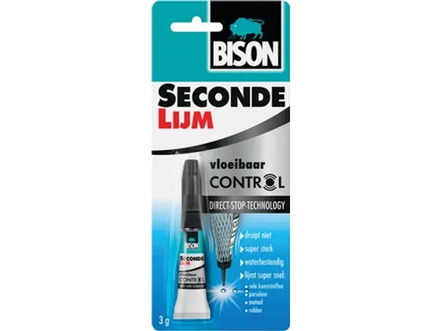 secondelijm Control Vloeibaar tube van 3 g op blister