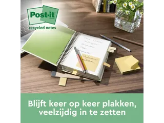 Memoblok 3M Post-it 622 RSS3CY 47,6x47,6mm geel 3 stuks - 5