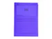 Classico L-map met venster A4 violet 100 stuks