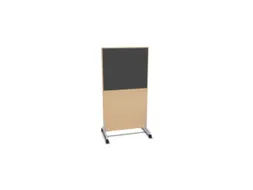 scheidingswand,HxB 1545x800mm,NE-esdoorn,BN8010-antraciet