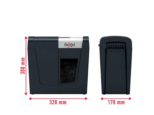 Papiervernietiger Rexel Secure MC3 P-5 snippers 2x15mm