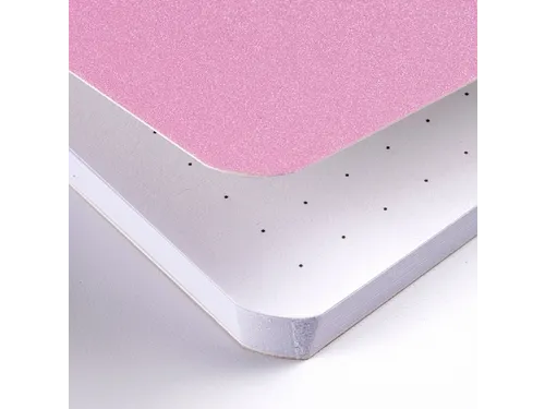 Notitieboek Bruynzeel A6 40vel glitter assorti set van 3 stuks